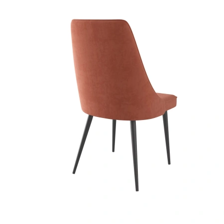 Стул LEO ORANGE BRANDY 17 BK Стул LEO ORANGE BRANDY 17 BK